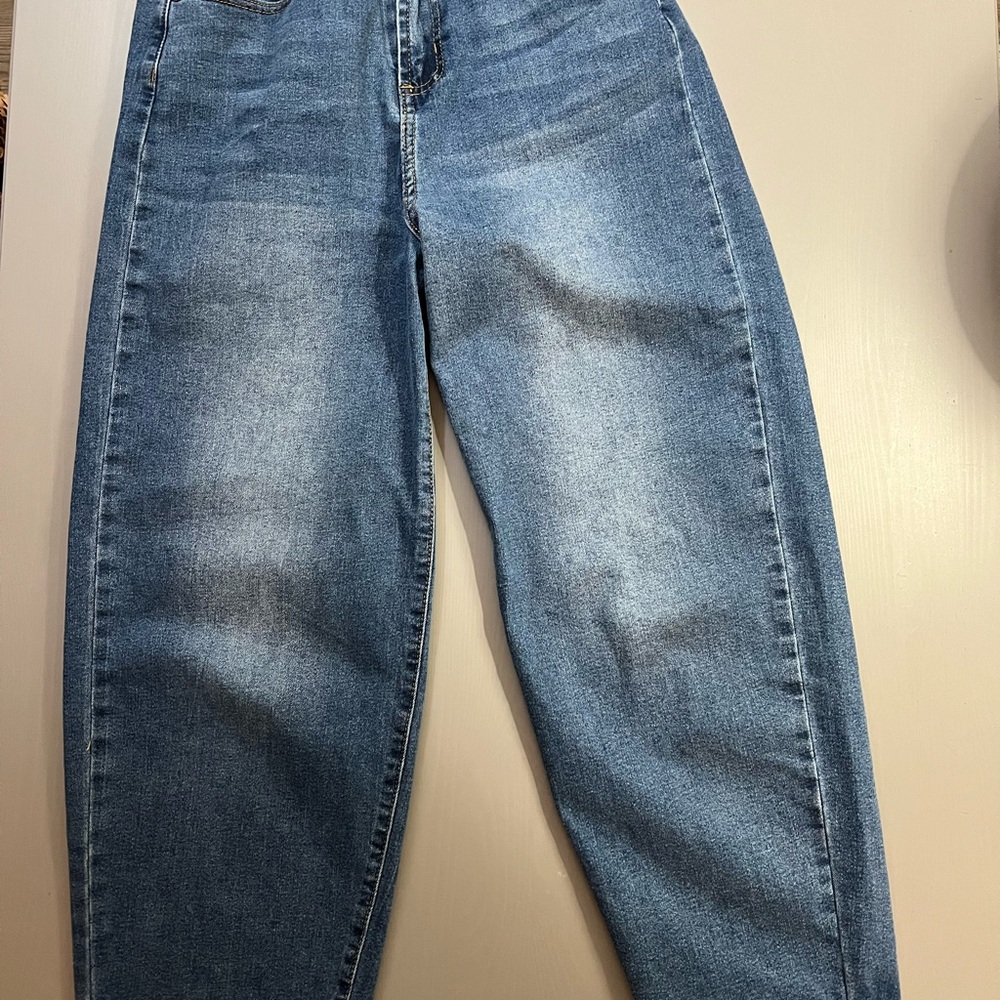Harem Jeans Gogo Blue Denim Jeans